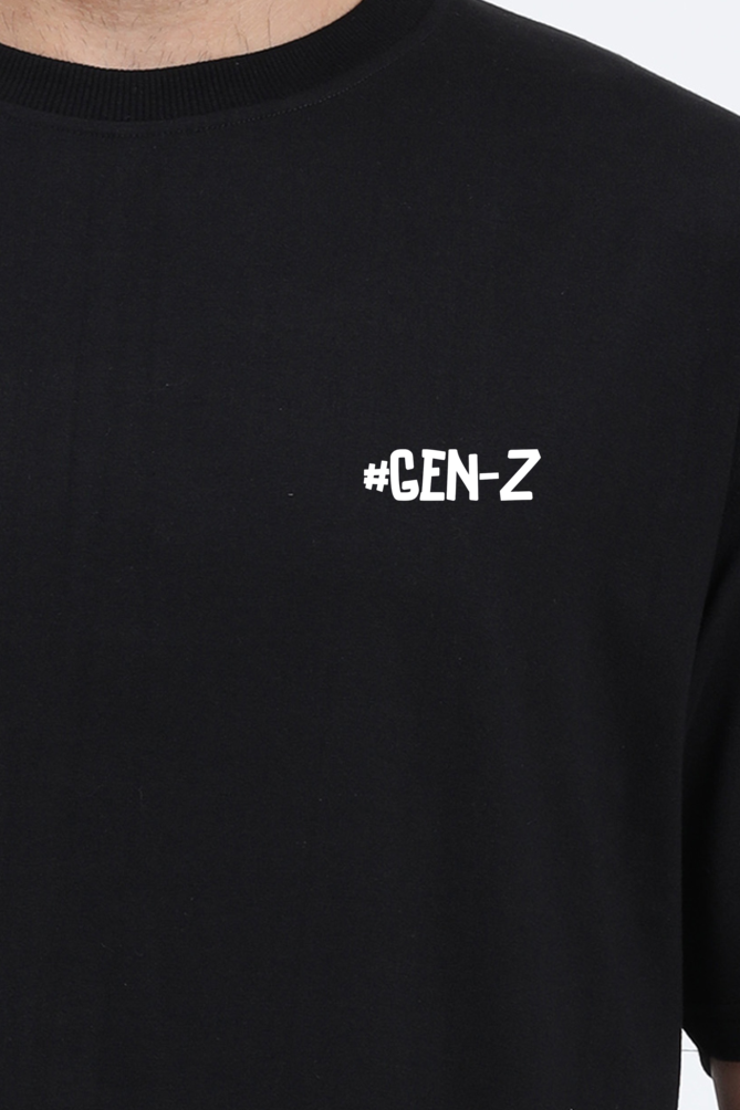 Gen-Z Unisex Oversized Standard T-Shirts