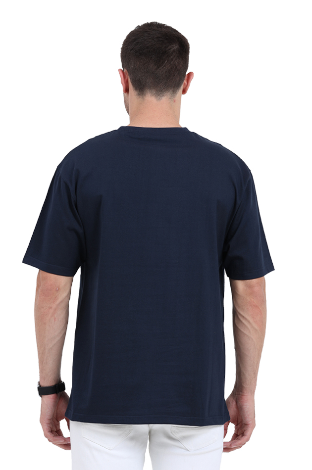 Change Unisex Oversized Standard T-Shirt- Black & Navy