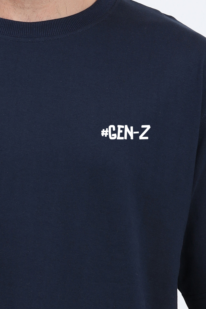 Gen-Z Unisex Oversized Standard T-Shirts