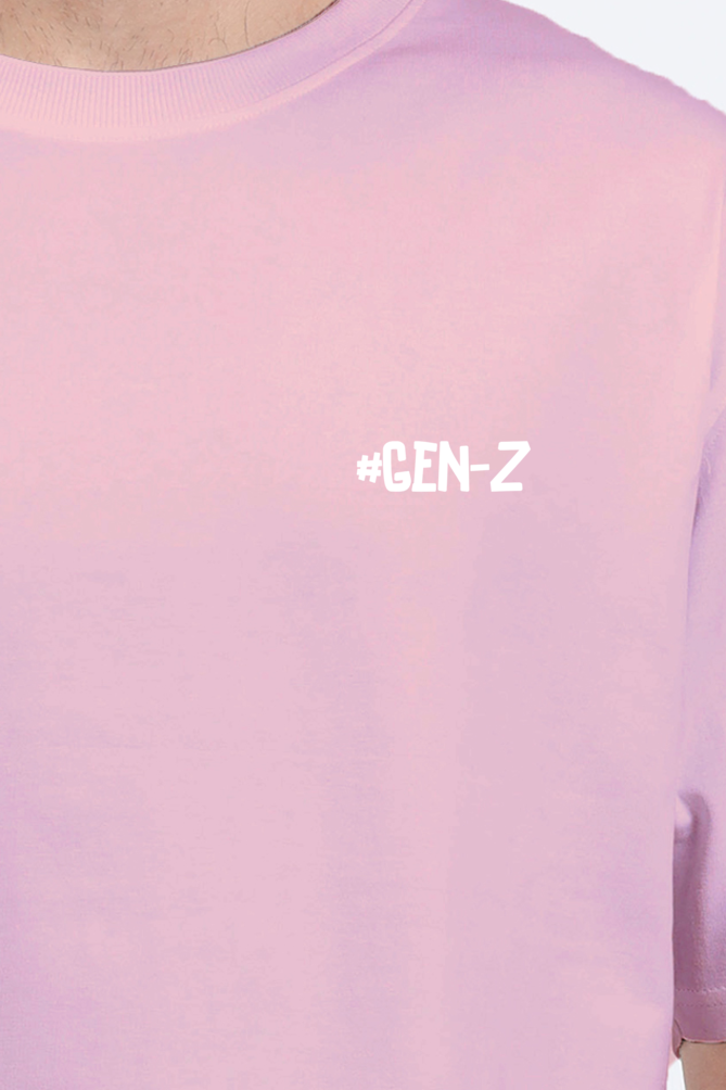 Gen-Z Unisex Oversized Standard T-Shirts